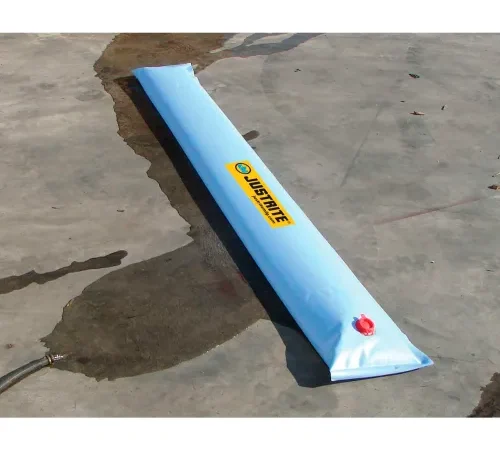 Justrite 10 Foot Water Filled Boom Diverter, Blue - 28452