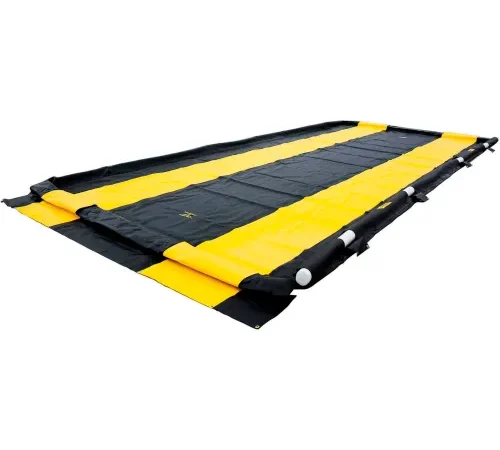 Justrite Washdown Quickberm, 54'L x 14'W x 4"H, 1800 Gallons, 28581