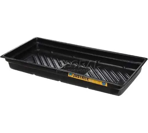 Justrite? 28716 20 Gallon EcoPolyBlend" Spill Tray - 38"L x 26"W