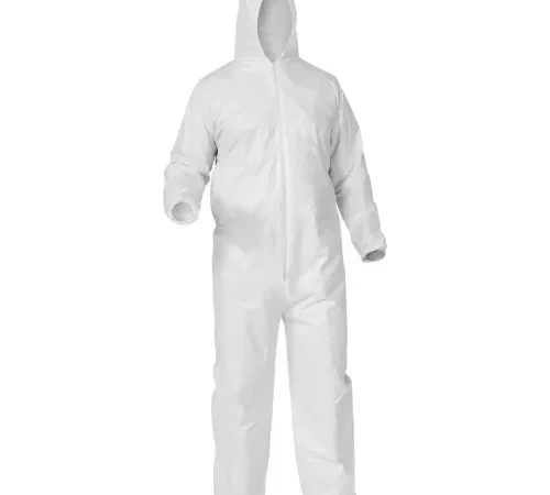 KleenGuard" A35 Liquid & Particle Protection Coverall, XL, White, 25/Case
