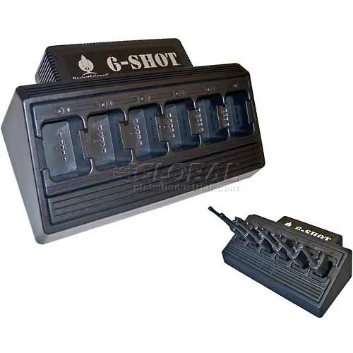 6-Shot" 6-Unit Battery Charger for Motorola Radios