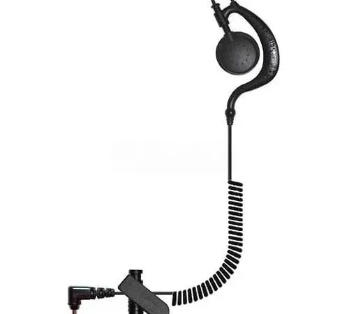 Agent" Listen-Only Earpiece - Short Cord