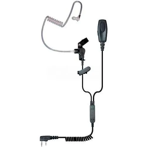 Patriot" 2-Wire Surveillance Earpiece - Kenwood / HYT / Relm Radios