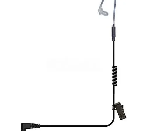 Shadow-Pro" Listen-Only Earpiece, 2.5mm Right Angle, 12" Cord