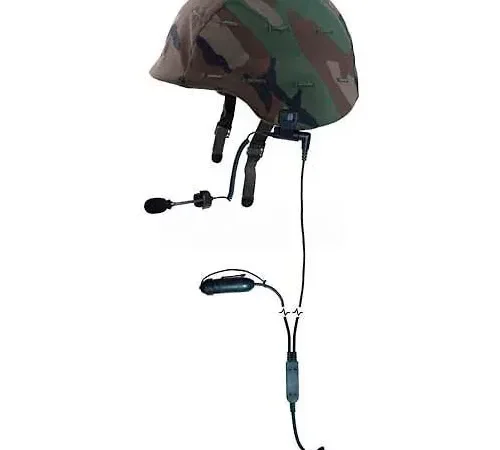 Squadcom" Tactical Helmet Communications Kit - Kenwood, Blackbox Bantam, or HYT Radios