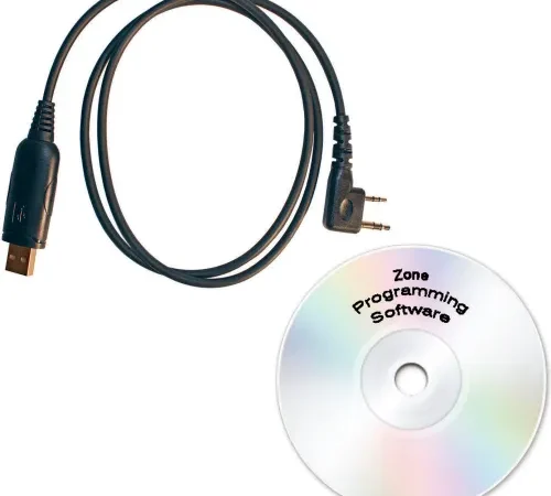 Blackbox" ZONE" USB Programming Cable w/Software For Digital/Analog Radios, Zone-USB