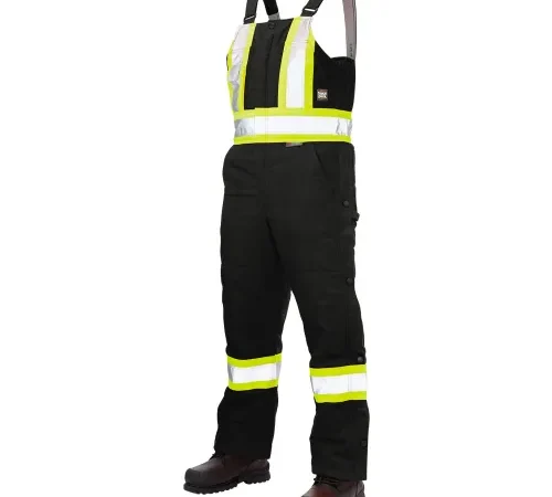 Tough Duck Insulated Safety Bib Overall, XS, Black-['2XL', '3XL', '4XL', '5XL', 'L', 'M', 'S', 'XL', 'XS']