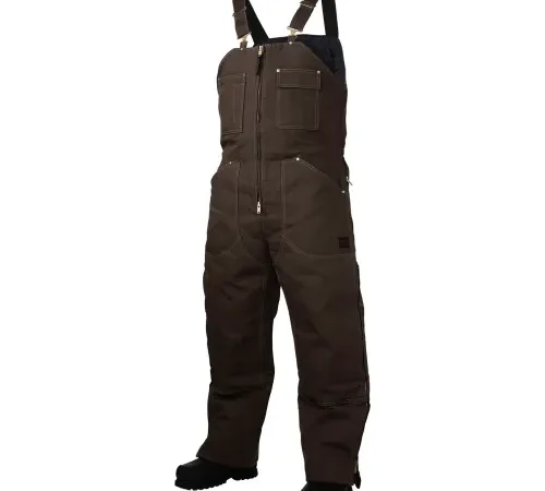 Tough Duck Insulated Bib Overall, S, Dark Brown-['3XL', '4XL', '5XL', 'M', 'S']