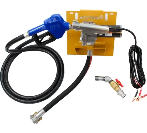 Western Global 12 Volt 15 Gallon Per Minute Pump Kit with fittings