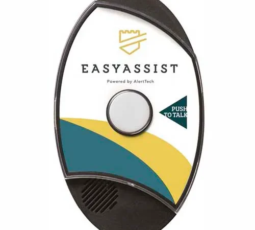 Easy Assist EA200-PTT Wireless Call Button, With Push To Talk Button
