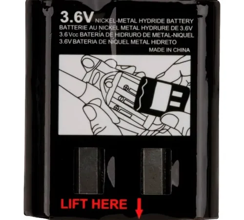 Motorola Solutions PMNN4477AR, 800 mAh 3XAA NiMH Replacement Battery