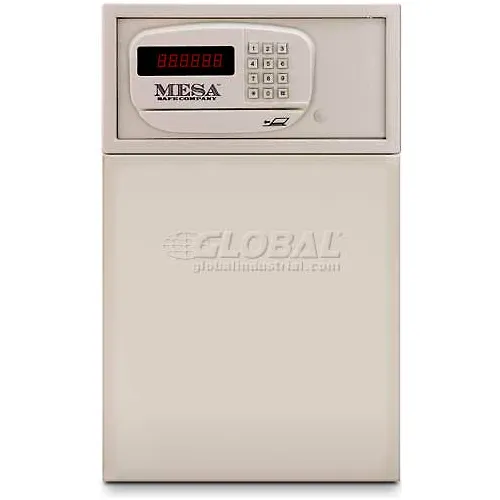 Mesa Safe Pedestal Hotel & Residential Security MP101 - 15"W x 10"D x 18"H, White - Image 2