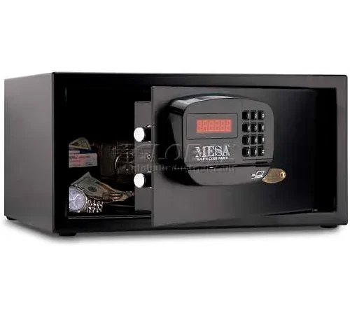 Mesa Safe Dorm and Hotel Safe Electronic Lock MHRC916E-BLK Keyed Differently, 18 x 15 x 9 Black