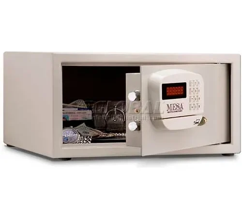 Mesa Safe Hotel & Residential Electronic Security MHRC916E-WHT-KA Keyed Alike, 18" x 15" x 9", White