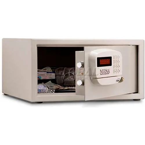Mesa Safe Hotel & Residential Electronic Security MHRC916E-WHT-KA Keyed Alike, 18" x 15" x 9", White