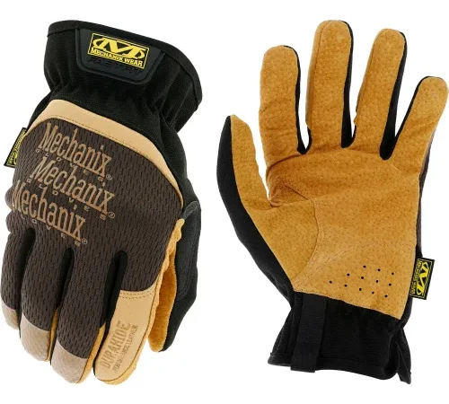 Mechanix Wear Durahide" FastFit® Leather Gloves, Brown, Extra Large