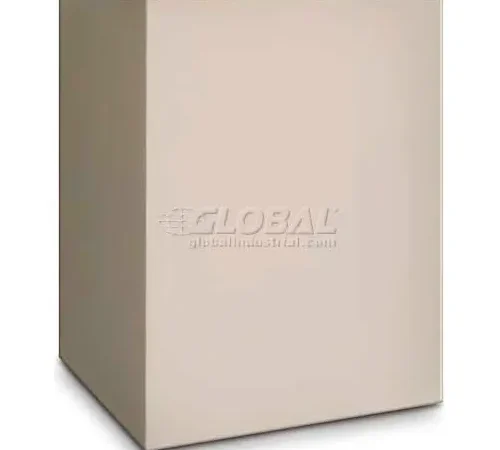 Mesa Safe Pedestal Hotel & Residential Security MP916-WHT 18"W x 15"D x 18"H, White
