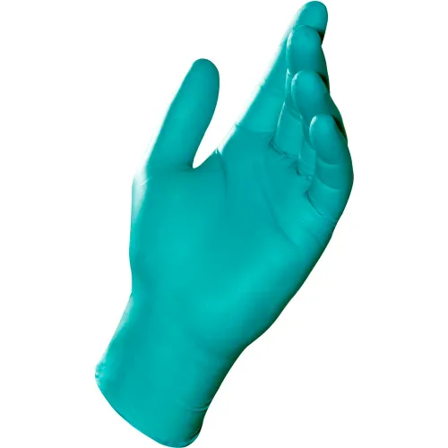 MAPA ® Solo Green 977 Industrial Grade Disposable Nitrile Gloves, Powder-Free, 100/Box, Size 9 - Image 2