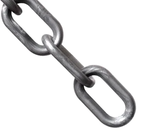 Mr. Chain® Heavy Duty Plastic Barrier Chain, 1-1/2" x 500'L, HDPE, Silver