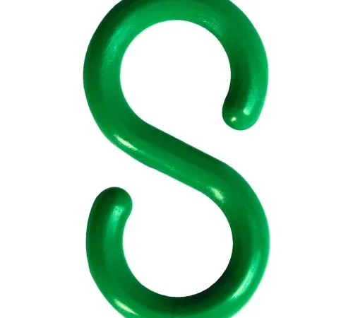 Mr. Chain® Connecting S-Hooks, 1-1/2", Green, 10 Pack