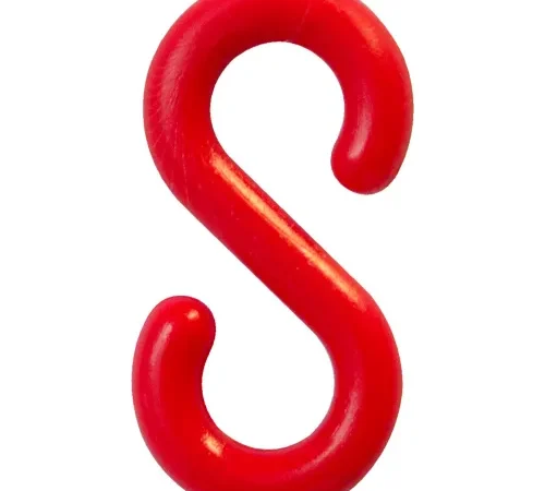 Mr. Chain® Connecting S-Hooks, 1-1/2", Red, 10 Pack