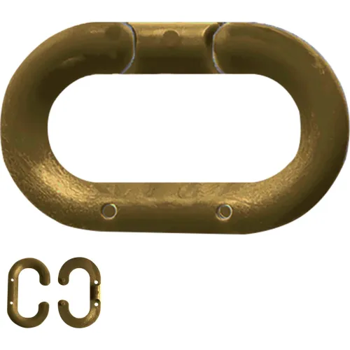 Mr. Chain® Master Links, 1-1/2", Khaki Gold, 10 Pack
