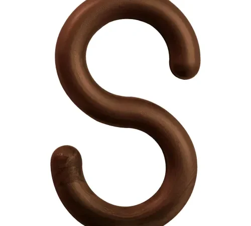 Mr. Chain® Connecting S-Hooks, 2", Brown, Pack of 10