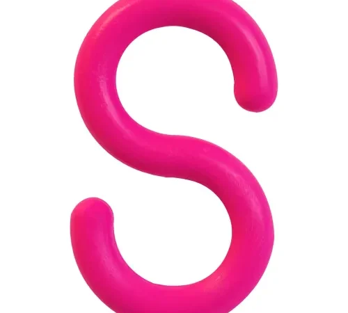 Mr. Chain® Connecting S-Hooks, 2", Magenta, Pack of 10