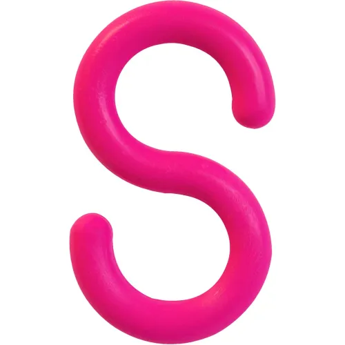Mr. Chain® Connecting S-Hooks, 2", Magenta, Pack of 10