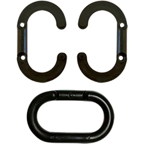 Mr. Chain® Master Links, 2", Black, Pack of 10