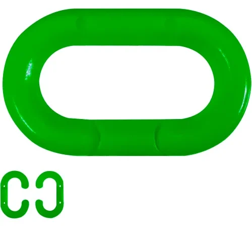 Mr. Chain® Master Links, 2", Green, Pack of 10