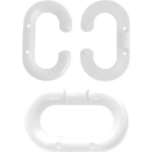 Mr. Chain® Heavy Duty Master Links, 2", White, Pack of 10