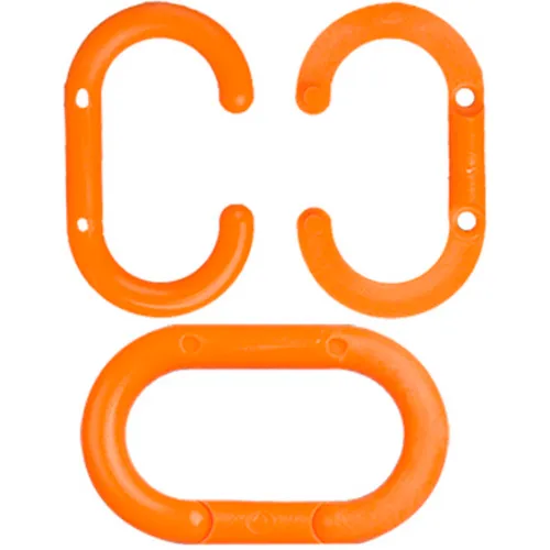 Mr. Chain® Heavy Duty Master Links, 2", Safety Orange, Pack of 10