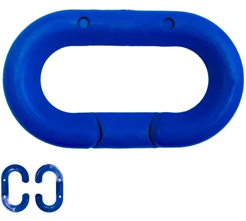 Mr. Chain® Heavy Duty Master Links, 2", Traffic Blue, Pack of 10