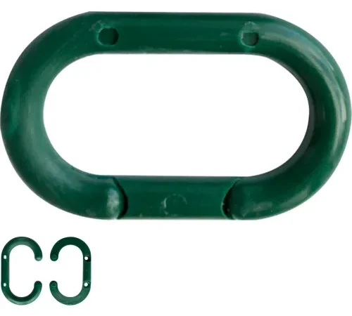 Mr. Chain® Heavy Duty Master Links, 2", Evergreen, Pack of 10