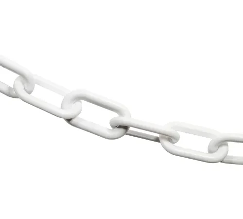 Mr. Chain® EarthMade" Biodegradable Plastic Safety Chain, 2" x 50'L White