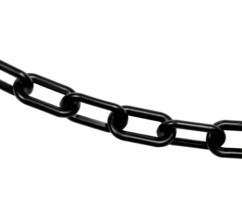 Mr. Chain® EarthMade" Biodegradable Plastic Safety Chain, 2" x 50'L Black