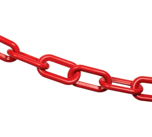 Mr. Chain® EarthMade" Biodegradable Plastic Safety Chain, 2" x 100'L Red