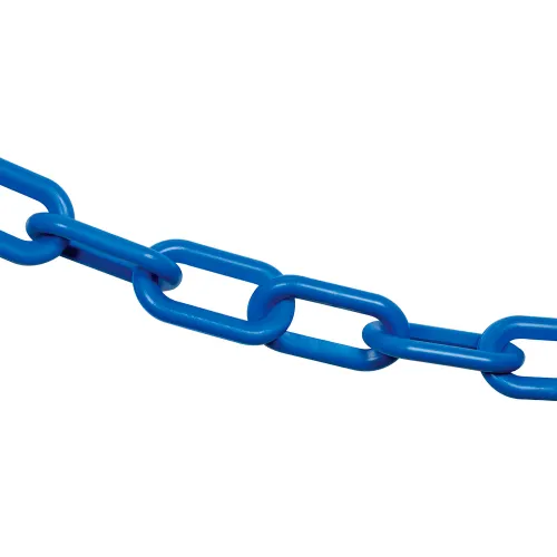 Mr. Chain® EarthMade" Biodegradable Plastic Safety Chain, 2" x 25'L, Blue