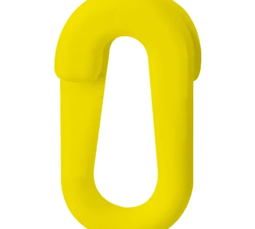Mr Chain® EarthMade" Biodegradable Connecting 2" Link, White, Pack of 10