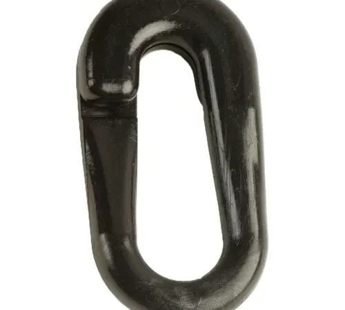 Mr Chain® EarthMade" Biodegradable Connecting 2" Link, Black, Pack of 10