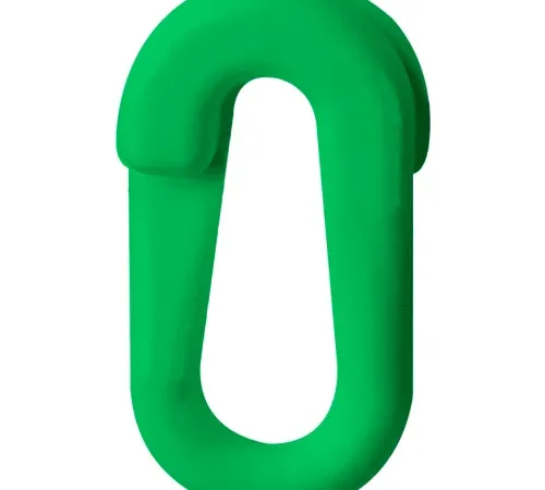 Mr Chain® EarthMade" Biodegradable Connecting 2" Link, Green, Pack of 10