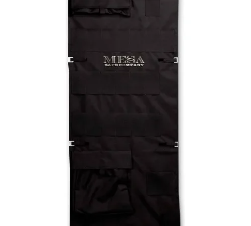 Mesa Safe Pocket Door Organizer PDO32 - For Mesa MBF6032 Gun Safes, 26-1/2"W x 21-3/8"H, Black