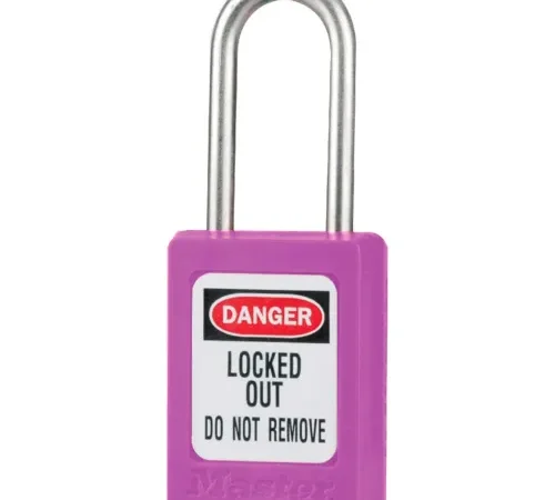 Master Lock® Thermoplastic Zenex" S33PRP Snap Lock Safety Padlock, 1-3/8"W x 1-1/2"H PRP