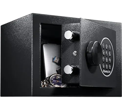 SentrySafe Security Safe, Digital Lock, Key Override, 0.14 cu. ft., Small