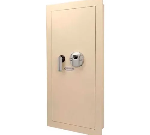 Barska Wall Safe With Biometric Lock AX12408 31-1/2" x 3-13/16" x 15-1/2" Black