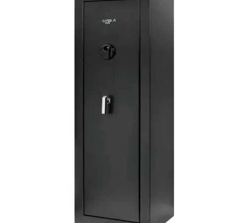 Barska? HQ1000 Biometric Keypad Rifle Safe, 19-5/8"W x 16"D x 57"H, Black