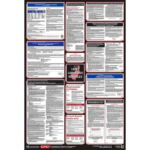 Labor Law Poster - New York - Spanish