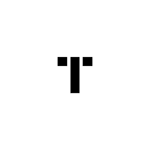 Individual Character Stencil 12" - Letter T