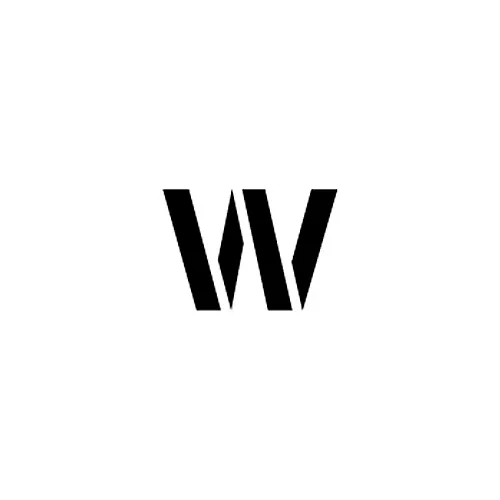 Individual Character Stencil 12" - Letter W